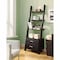 Monarch Specialties Bookshelf, Bookcase, Etagere, Ladder, 4 Tier, 69"H, Office, Bedroom, Laminate, Brown, Contemporary I 2542 - alternate 6